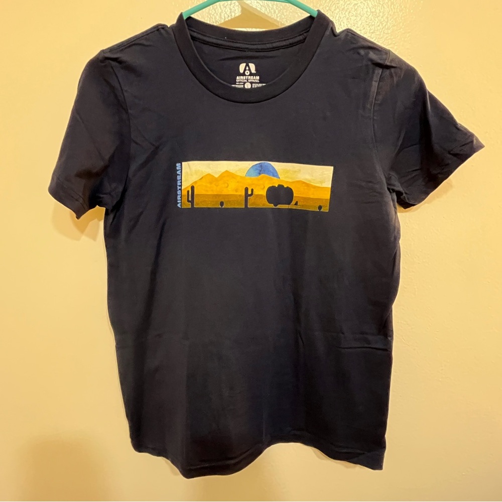 Airstream Official Apparel Youth Navy Tshirt